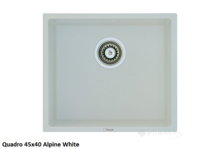 Кухонна мийка Fabiano Quadro 45,7x40,6x20,3 alpine white (8221.301.0457)