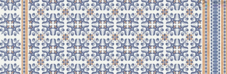 Плитка Azulejos Benadresa Cartuja 33,3x100 голубой