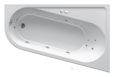 ванна акрилова Ravak Chrome R 160x105 Relax Pro гідромасажна, хром (GMSR1362)