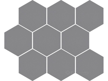 Мозаика Cerrad Cambia 33,4x27,53 gris, лаппатированная (36743)