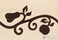 декор Domino Flare Fuscello 1 25x36 beige