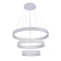 люстра Levistella каскадная, кольца (7875127 (400+600+800) WH)