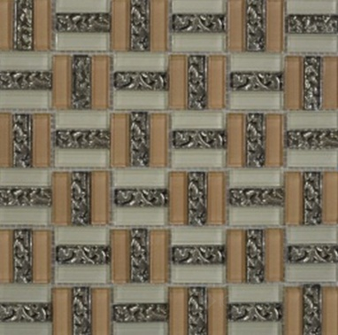 Мозаика Grand Kerama 30x30 (1,5х1,5) трино бежевый (1076)