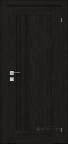 Дверное полотно Rodos Fresca Colombo 900 мм, глухое, венге шоколадный