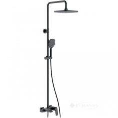 душова система Gappo з виливом чорний (G2450)