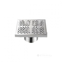 трап Gappo вертикальный 150х150, хром (G81550)