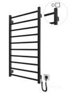 полотенцесушитель электрический Mario Hf Leeds 970x530 черный мат (6.1.0804.06.BM)
