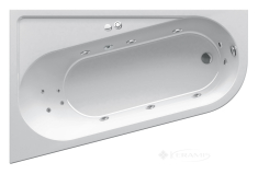 ванна акрилова Ravak Chrome L 170x105 Relax Base гідромасажна, хром (GMSR1364)