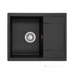 кухонная мойка Granado Altea 61х49,5 black shine(1301)
