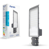 светильник-фонарь Feron SP3032 50Вт 6500K серый (32577)