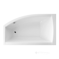 ванна акрилова Excellent Magnus 160x95 біла, ліва, з ніжками (WAEX.MGL16WH)