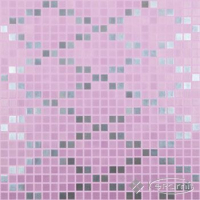 мозаика Vidrepur Online Geometria 31,5x31,5 malva
