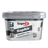 затирка Sopro Saphir Fuga 10 белый 2 кг (9500/2 N)