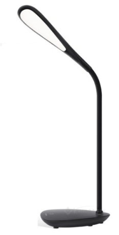 Настольная лампа Maxus Desklamp DKL 6W 4100K BK Ellipse (1-DKL-002-02)