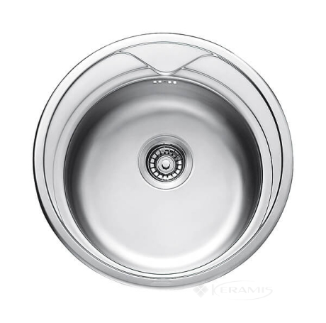 Кухонна мийка Fabiano 50,8x50,8x18,5, кругла, микродекор (8211.401.0408)