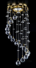 светильник потолочный Artglass Spot (SPOT 22 chaos /crystal exclusive/)