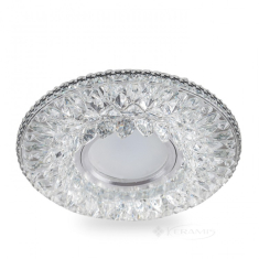 точечный светильник Feron CD877 c LED подсветкой прозрачный (32655)
