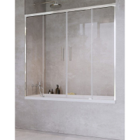 штора для ванни Radaway Idea PN DWD 150x150 безпечне скло, прозоре (10004150-01-01)