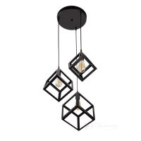 светильник подвесной Levistella (756PR161F-3 BK (300)) стиль лофт