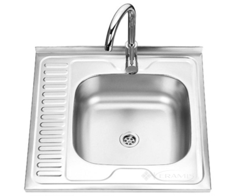 Кухонна мийка Formix Mx 60х60х18 права (MX6060ST-R)
