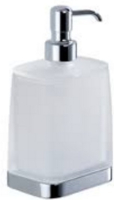 дозатор Colombo Time жидкого мыла подвесной хром/стекло (W4280)