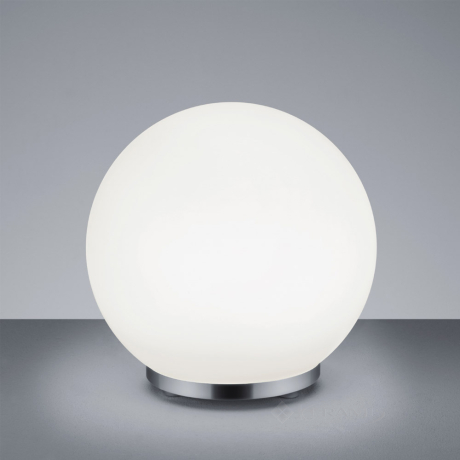 Настільна лампа Reality George, хром, білий матовий, LED (R52211106)