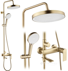 душова стійка Rea Veneta brush gold (REA-P3003)