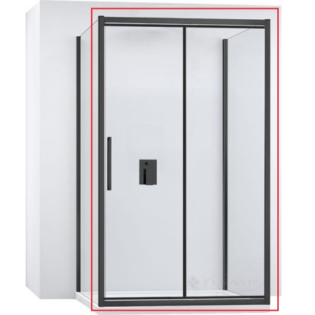 Душова двері Rea Rapid Fold 70x195 безпечне скло, прозоре (REA-K6417)