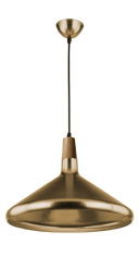 подвесной светильник Azzardo Ida L, золотой (42932-1D-AGO / AZ1668)