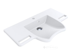 умывальник Miraggio Krakow Mirasoft 80x45,4 белый матовый (1096)