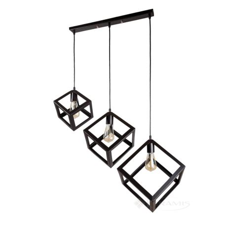 Светильник подвесной Levistella (756PR161F-3 BK (500)) стиль лофт
