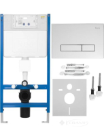 инсталляционная система Rea для унитаза + кнопка HD chrom (KPL-E9561)