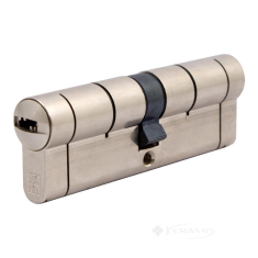 цилиндр для замка дверний Mottura C55D464601 46-46 мм, лазерний ключ, 5 ключей, никель матовий