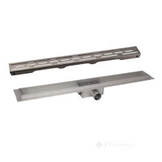 трап линейный Qtap Taurus FD700 70х7 с сухим затвором, никель (QTTAU70048902)