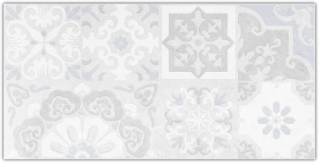 Плитка Golden Tile Doha 30x60 pattern серая (57206)