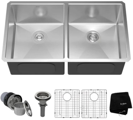 Кухонна мийка Kraus Precision 48,3x81,3x25,4 (KHU102-33)