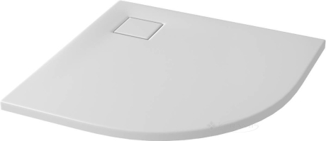 Піддон Cersanit Tako Slim 90x4 напівкруглий, білий + сифон (S932-156)