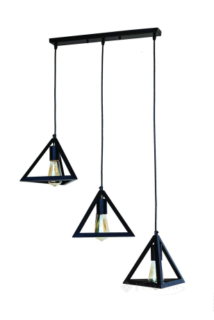 Светильник подвесной Levistella (756PR220F-3 BK (500)) стиль лофт