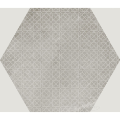плитка Equipe Urban 25,4x29,2 Hexagon Melange silver (23603)