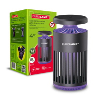 светильник для уничтожения насекомых с вентилятором Eurolamp инсектицидный 4W-IP20 (MK-4W(LED/F))