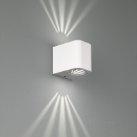 світильник настінний Trio Bogota, білий, прозорий, 2 лампи (R28200601)