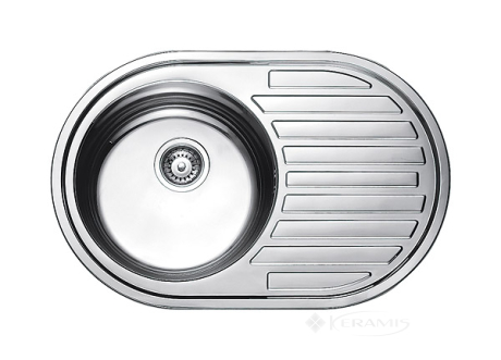 Кухонна мийка Fabiano 77x50x19 сатин (8211.401.0406)