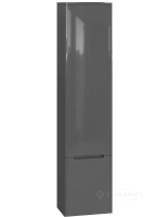 пенал подвесной Ювента Tivoli 40x25x170 серый правый (TvР-190)