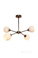 люстра Wunderlicht Modern Style бронза/белый (JS1373-44)