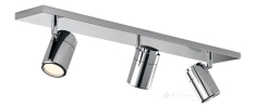 спот Azzardo Noemie, хром, 3 лампы (LC4321A / AZ1306)