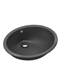 умывальник Aquasanita Neces 493x416x155 black metallic (BQC49 601)