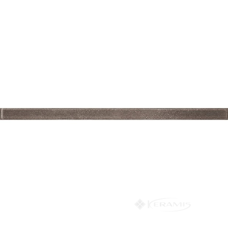 Фриз Керамин Фреш 2x40 3 стекло коричневый