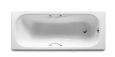 ванна стальная Roca Princessa 170x75 + ручки + сифон Simplex (A220270001+311537)