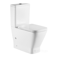 унитаз-компакт Volle Leon Ray Rim Rimless Slim slow-closing белый (13-11-858)