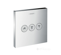 запірно-перемикаючий пристрій на 3 споживача Hansgrohe Shower Select хром (15764000)